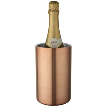 Refrigeratore per vino in acciaio inox a doppia parete Cielo