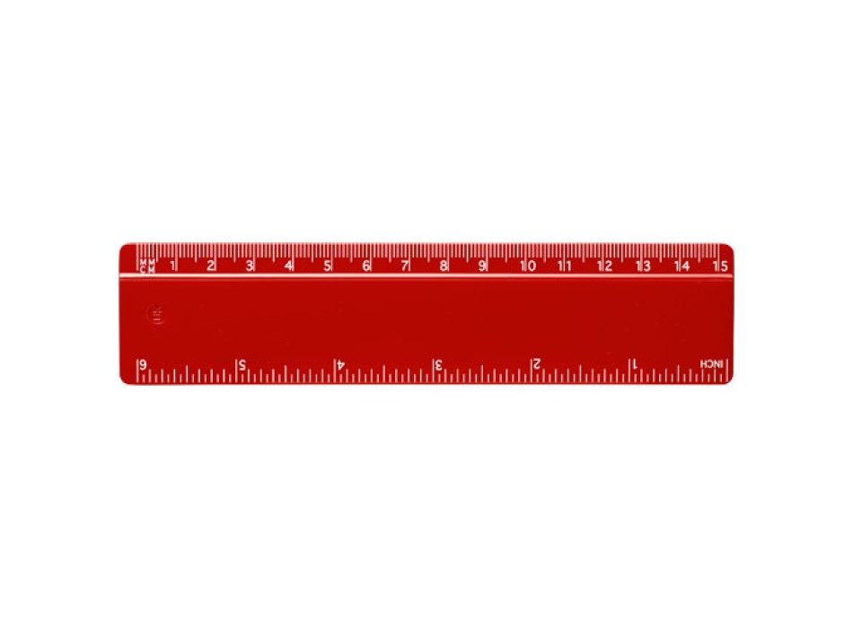 Righello da 15 cm in plastica riciclata Refari