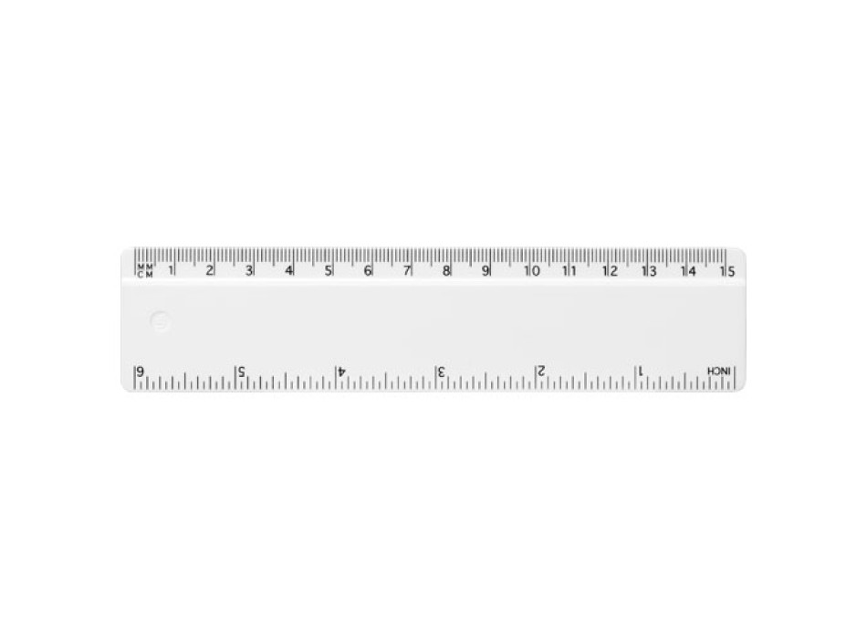 Righello da 15 cm in plastica riciclata Refari
