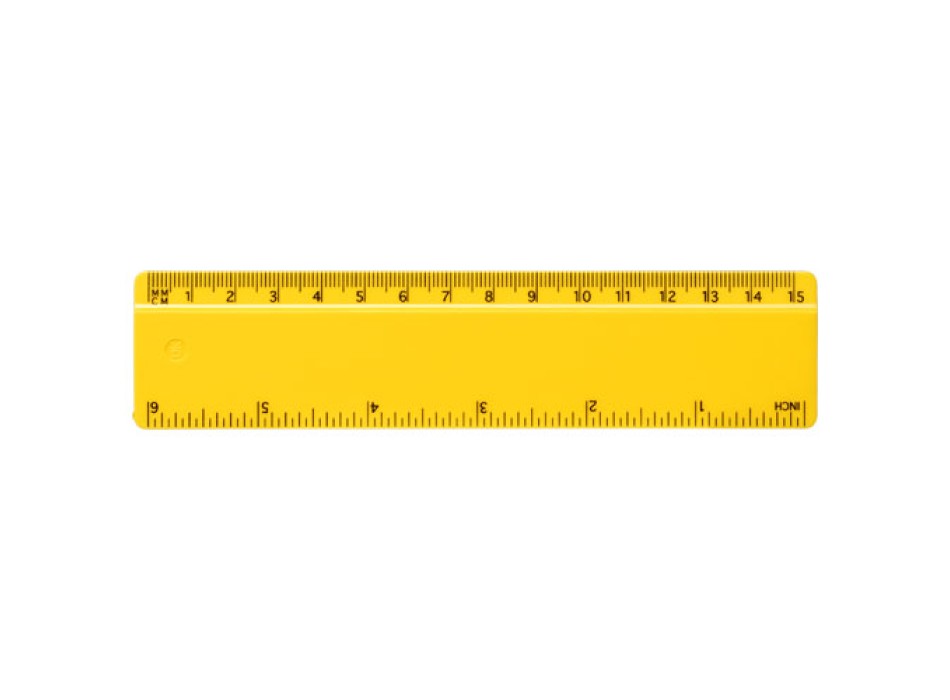 Righello da 15 cm in plastica riciclata Refari