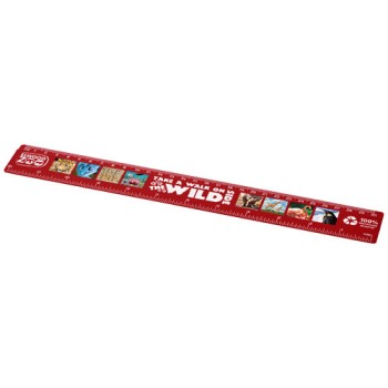 Righello da 30 cm in plastica riciclata Refari