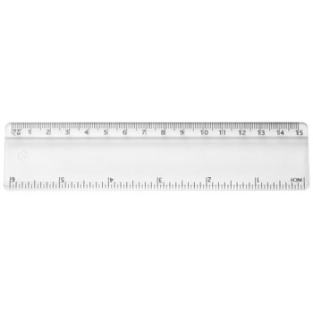 Righello Renzo da 15 cm in plastica