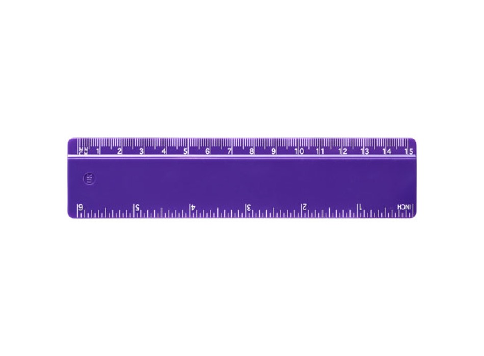 Righello Renzo da 15 cm in plastica