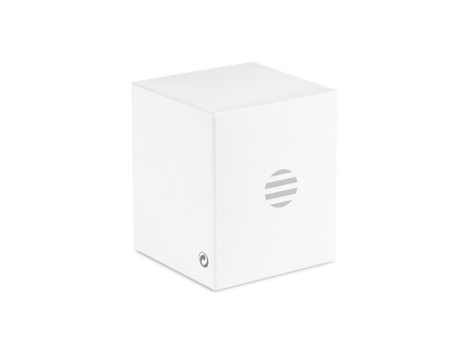 ROUND BAMBOO - Speaker wireless in bamboo