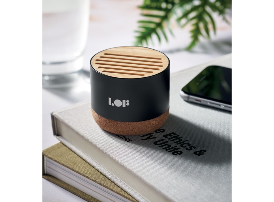 RUMBA - Speaker in sughero e alluminio
