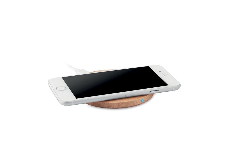 RUNDO - Caricatore wireless in bamboo