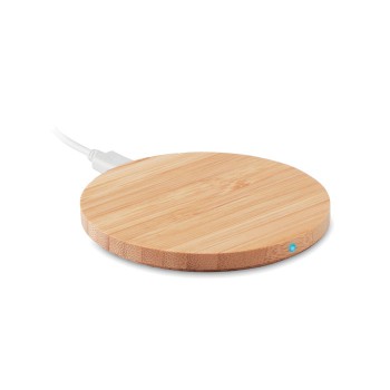 RUNDO - Caricatore wireless in bamboo