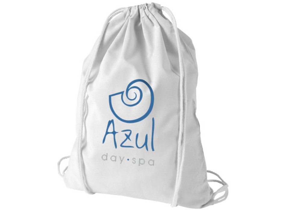 Sacca in cotone 100 g/m² con coulisse Oregon - 5L