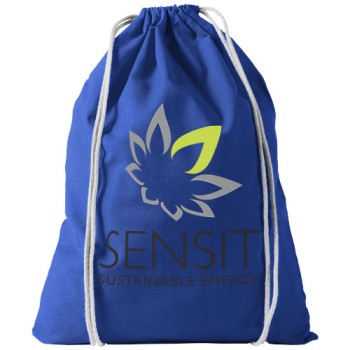 Sacca in cotone 100 g/m² con coulisse Oregon - 5L