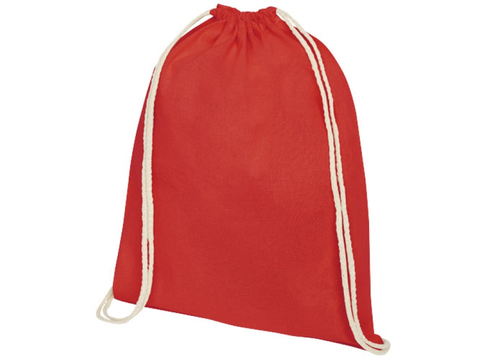 Sacca in cotone 100 g/m² con coulisse Oregon - 5L