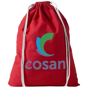 Sacca in cotone 100 g/m² con coulisse Oregon - 5L