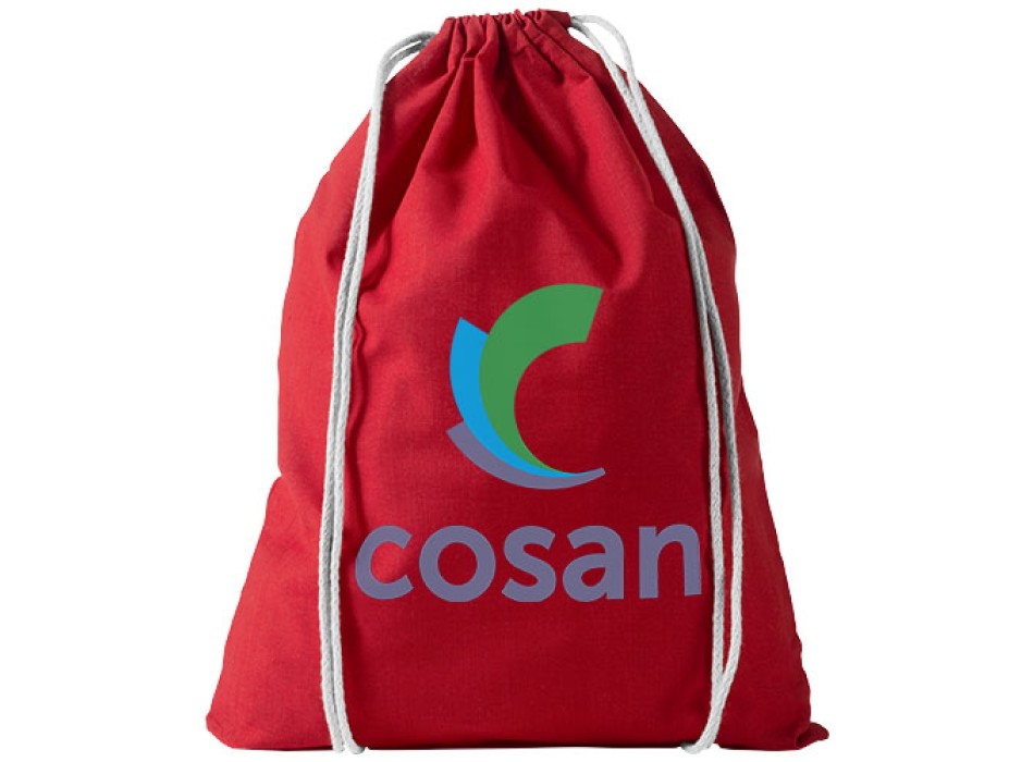 Sacca in cotone 100 g/m² con coulisse Oregon - 5L