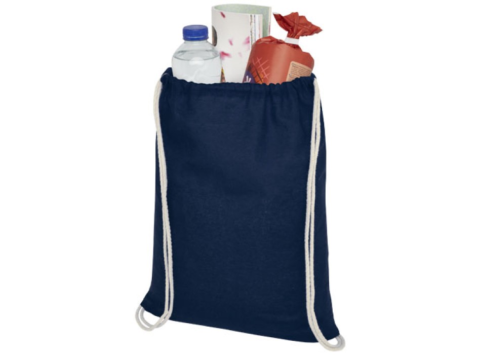 Sacca in cotone 100 g/m² con coulisse Oregon - 5L