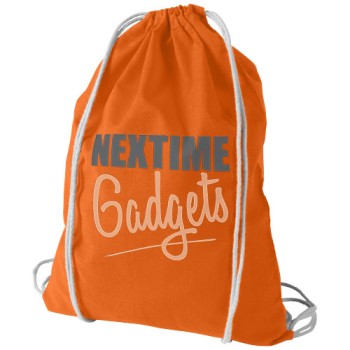 Sacca in cotone 100 g/m² con coulisse Oregon - 5L