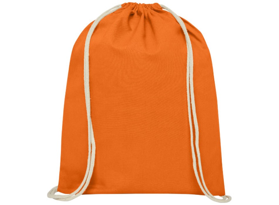 Sacca in cotone 100 g/m² con coulisse Oregon - 5L