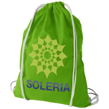 Sacca in cotone 100 g/m² con coulisse Oregon - 5L