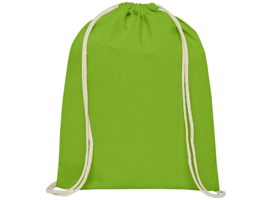 Sacca in cotone 100 g/m² con coulisse Oregon - 5L