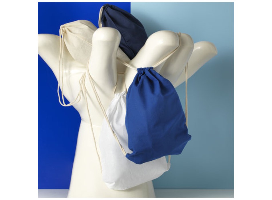 Sacca in cotone 100 g/m² con coulisse Oregon - 5L