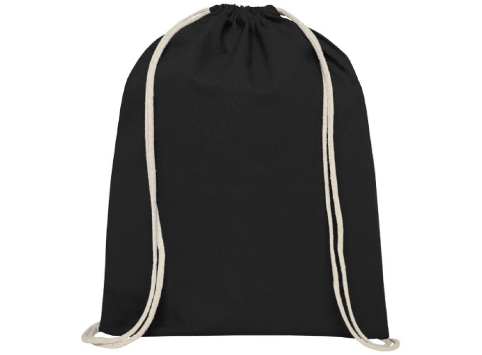 Sacca in cotone 100 g/m² con coulisse Oregon - 5L