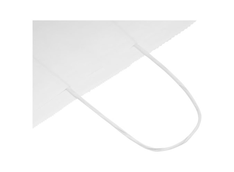 Sacchetto in carta kraft da 80-90 g/m2 con manici intrecciati - extra large