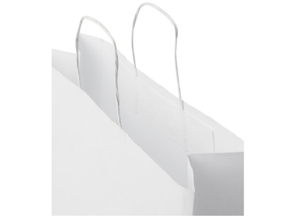 Sacchetto in carta kraft da 80-90 g/m2 con manici intrecciati - grande