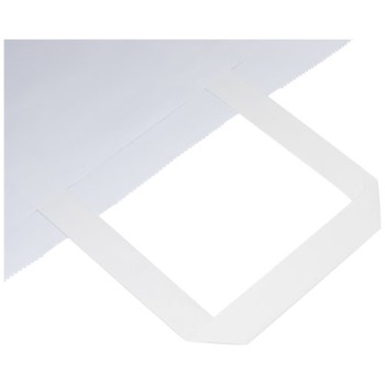 Sacchetto in carta kraft da 80-90 g/m2 con manici piatti - extra large