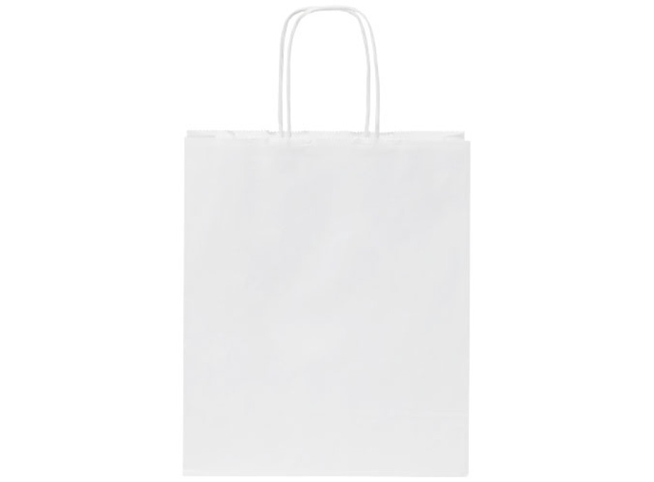 Sacchetto in carta kraft da 80 g/m2  con manici intrecciati - piccolo