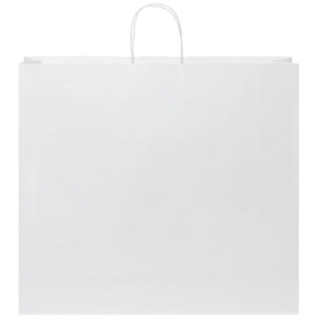 Sacchetto in carta Kraft da 90-100 g/m2 con manici intrecciati - XXL