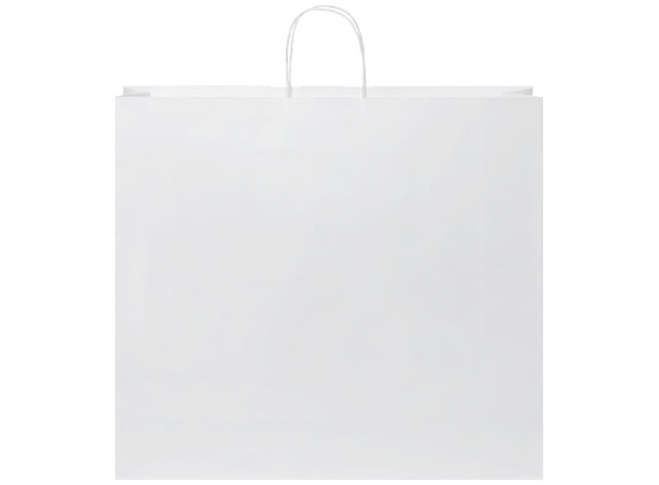 Sacchetto in carta Kraft da 90-100 g/m2 con manici intrecciati - XXL