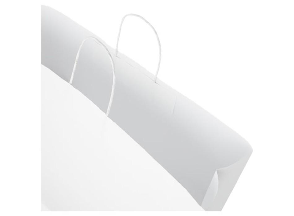 Sacchetto in carta Kraft da 90-100 g/m2 con manici intrecciati - XXL