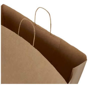 Sacchetto in carta Kraft da 90-100 g/m2 con manici intrecciati - XXL
