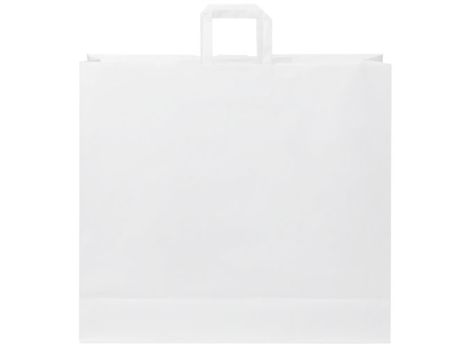 Sacchetto in carta kraft da 90-100 g/m2 con manici piatti - XXL