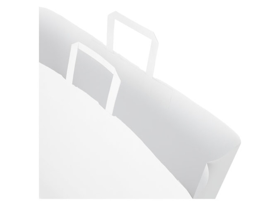 Sacchetto in carta kraft da 90-100 g/m2 con manici piatti - XXL