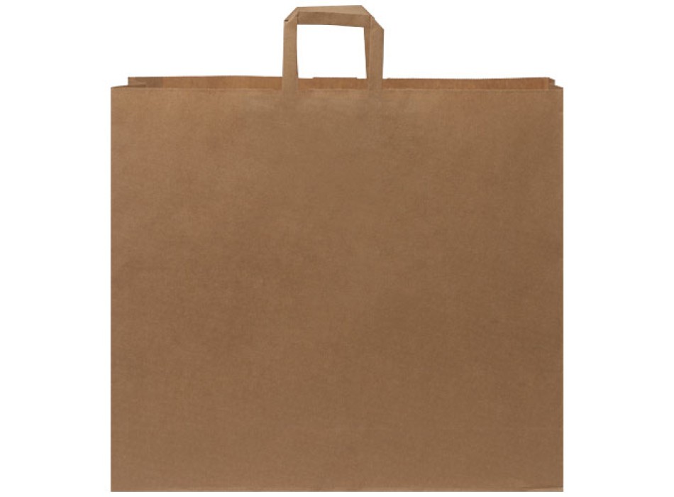 Sacchetto in carta kraft da 90-100 g/m2 con manici piatti - XXL