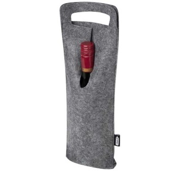 Sacchetto per bottiglia di vino in feltro riciclato certificato GRS da 75 cl Felta