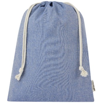Sacchetto per confezione regalo grande in cotone riciclato 150 g/m² certificato GRS Pheebs - 4L