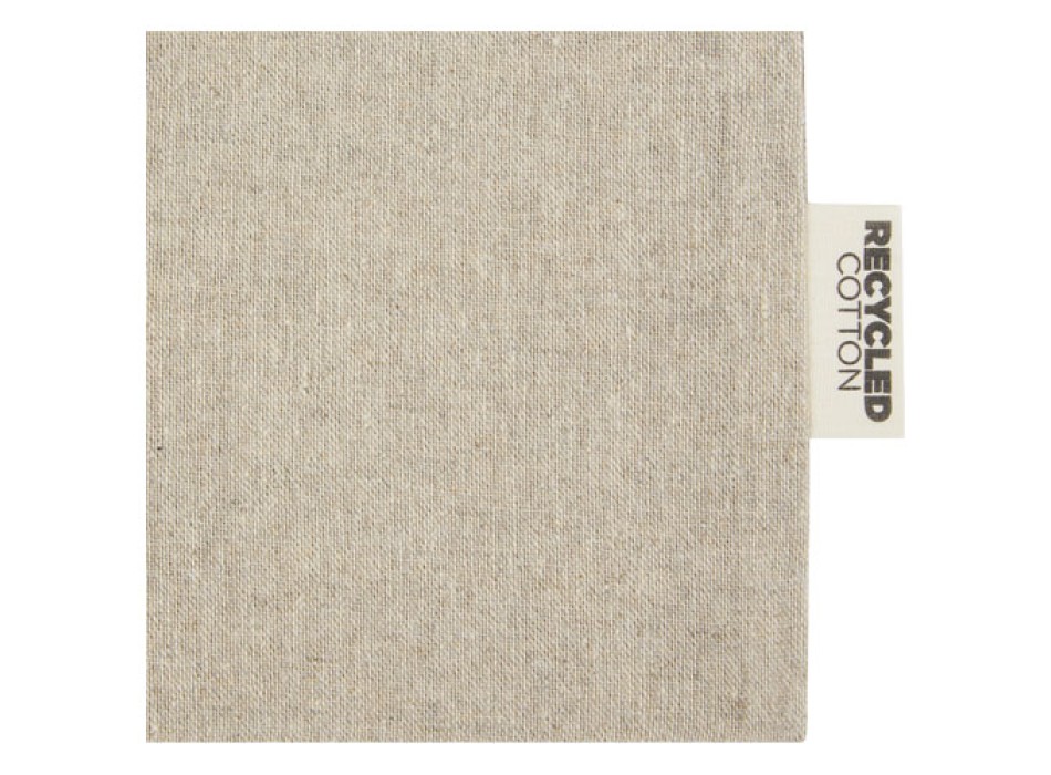 Sacchetto per confezione regalo medio in cotone riciclato 150 g/m² certificato GRS Pheebs - 1,5L