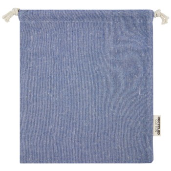 Sacchetto per confezione regalo medio in cotone riciclato 150 g/m² certificato GRS Pheebs - 1,5L