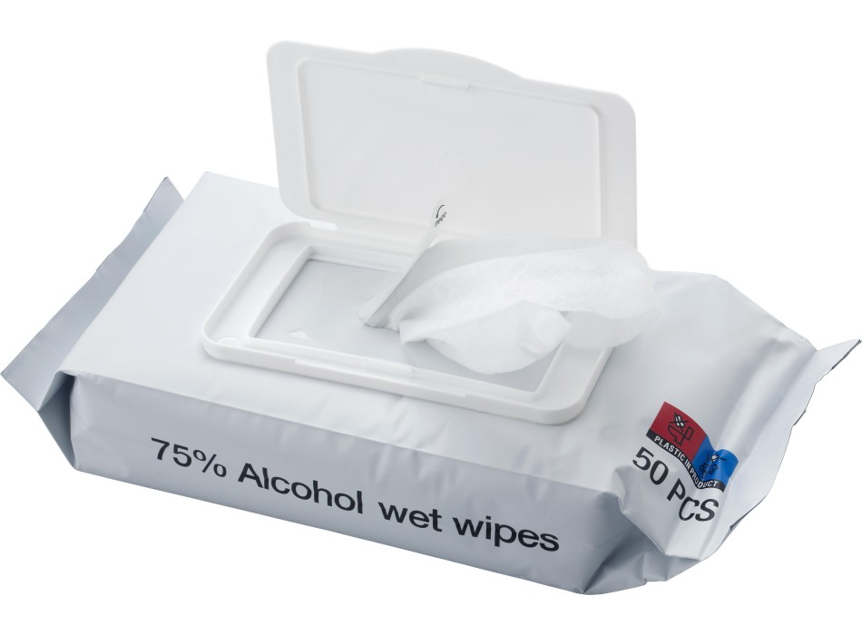 Salviette detergenti, alcol 75% Estella