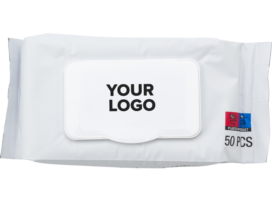 Salviette detergenti, alcol 75% Estella