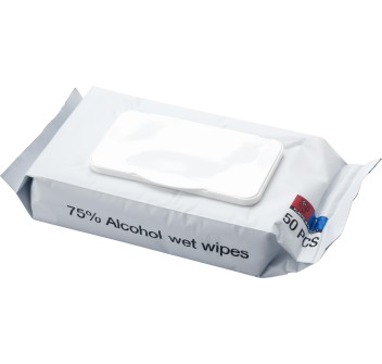 Salviette detergenti, alcol 75% Estella