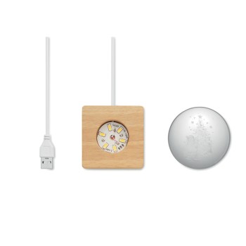 SANTA LIGHT - Palla di Natale con LED