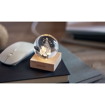 SANTA LIGHT - Palla di Natale con LED