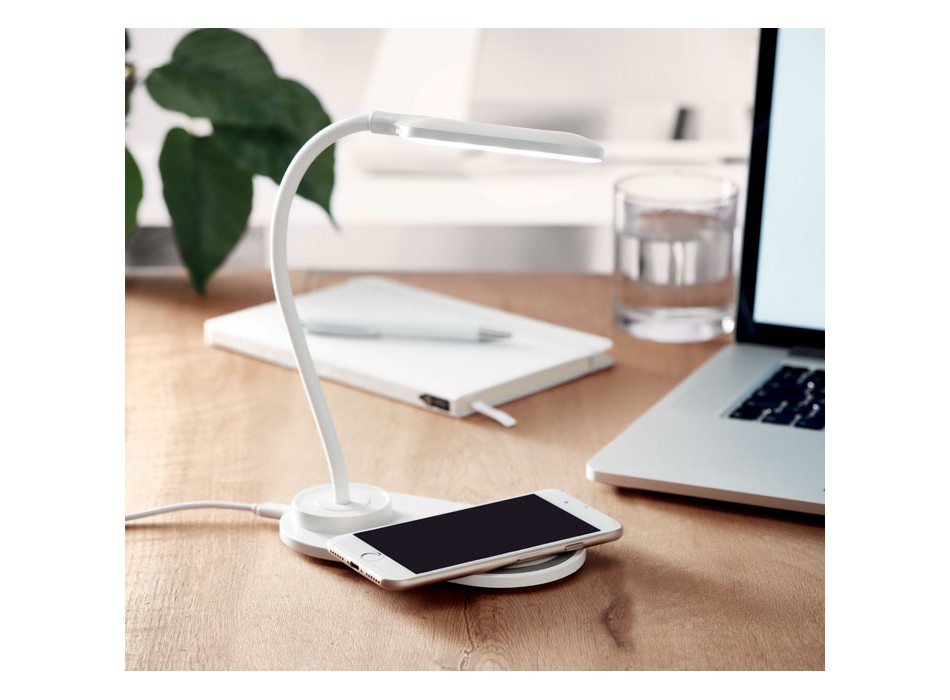 SATURN - Luce da tavolo e caricatore 10W