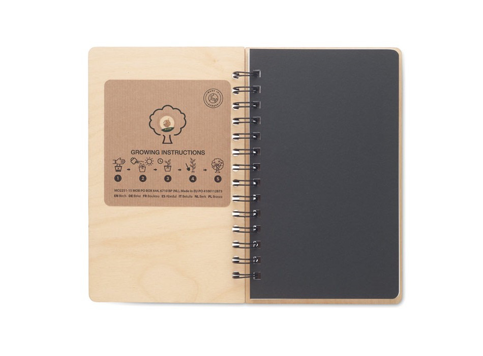 SAVAGE - Notebook in betulla A5