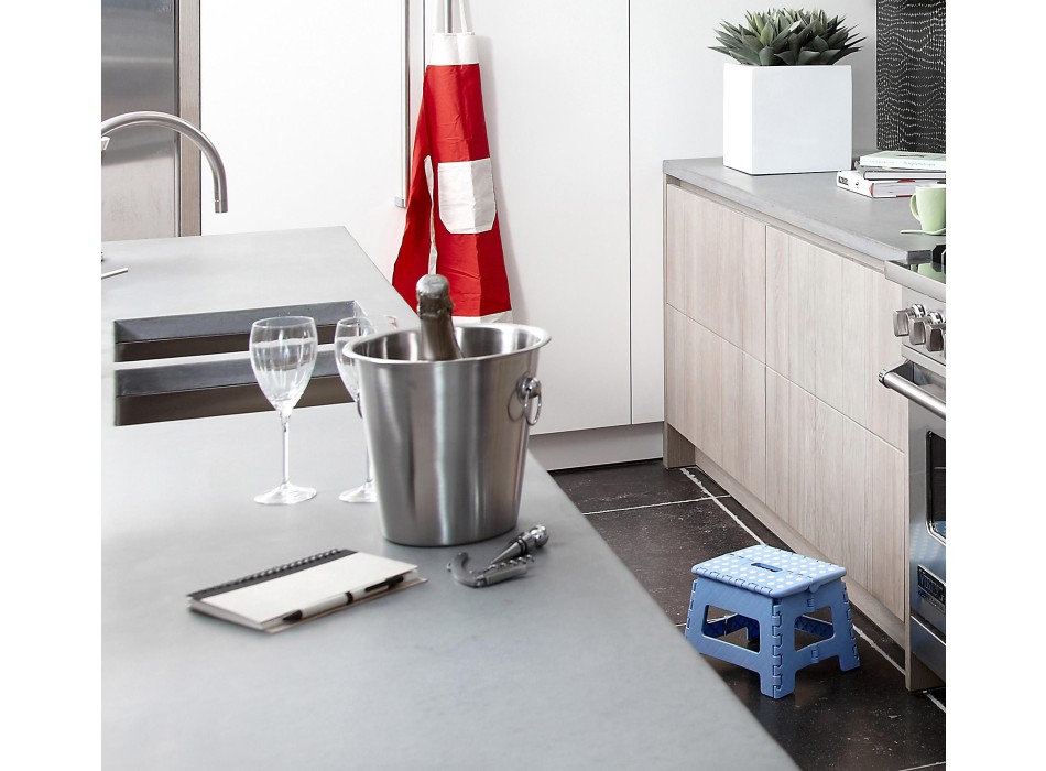 Secchiello champagne, in acciaio inox Hester