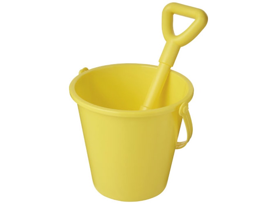 Secchiello e paletta in plastica riciclata Tides