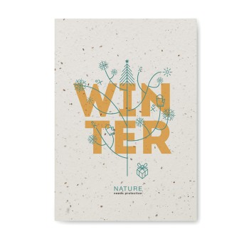 SEED BOOK - Notebook A5 in carta da semi