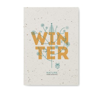 SEED BOOK - Notebook A5 in carta da semi