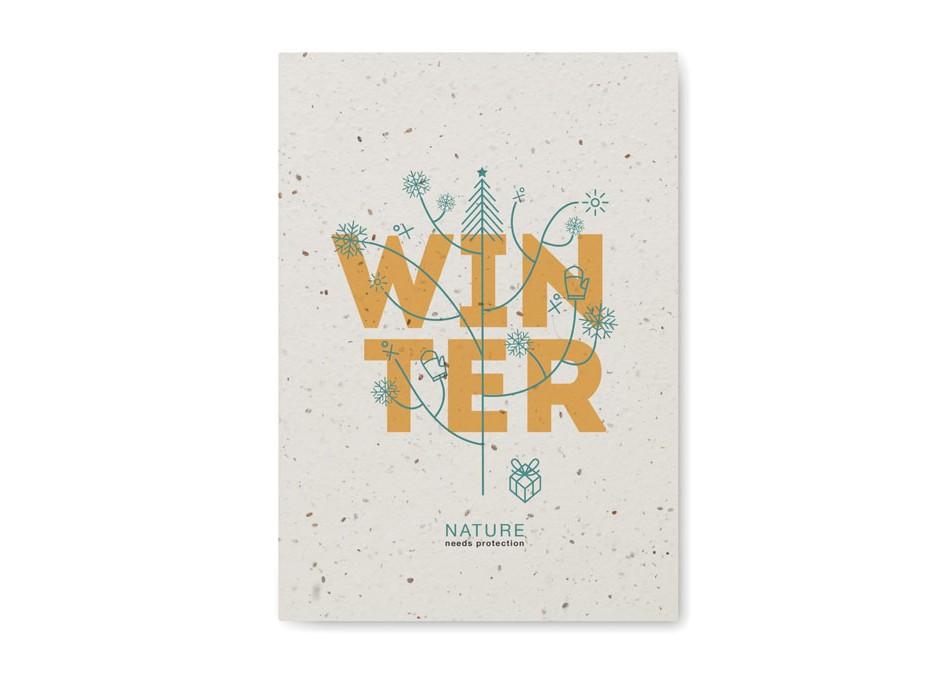 SEED BOOK - Notebook A5 in carta da semi